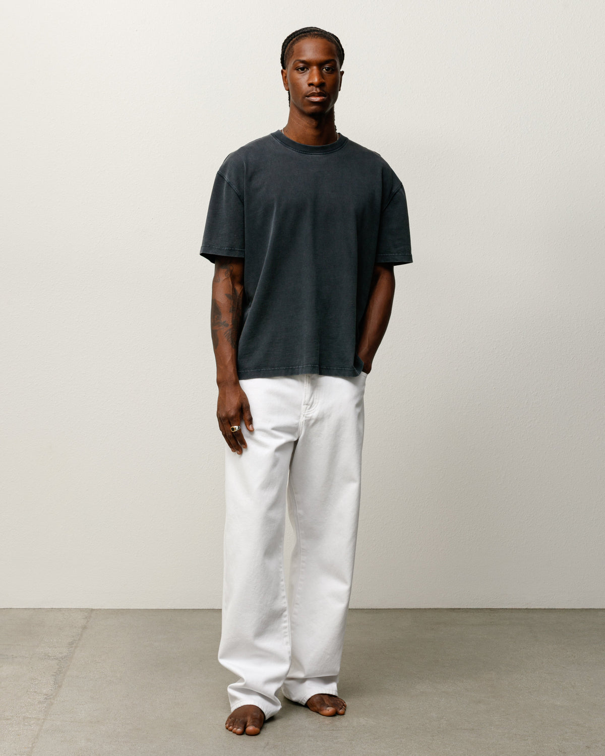 GARMENT DYED SS TEE
