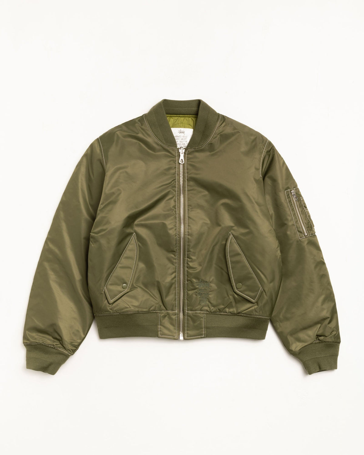 BUILT REVERSIBLE BOMBER JACKET