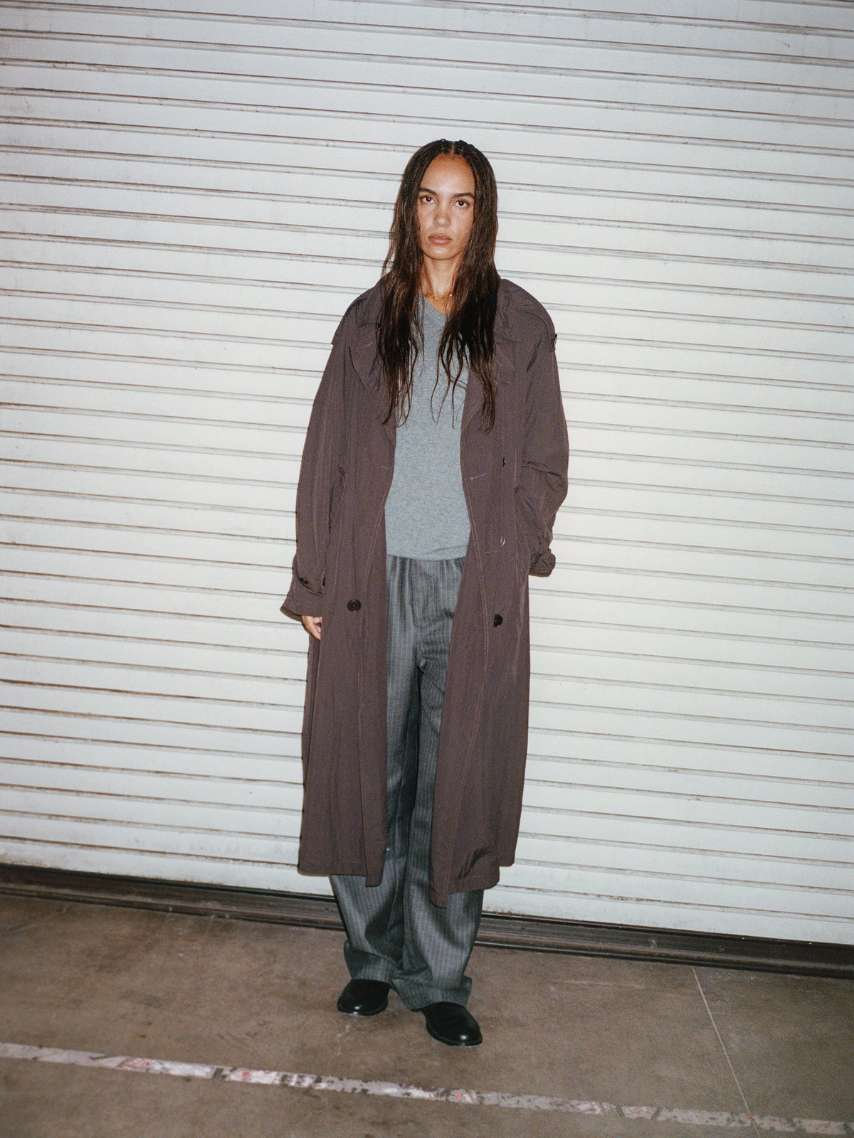 ULTRA LIGHTWEIGHT NYLON TRENCH