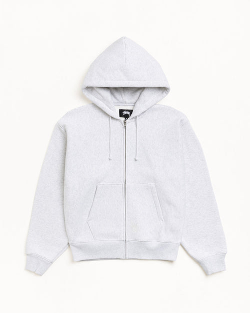 BASIC DIAMOND ZIP HOODIE